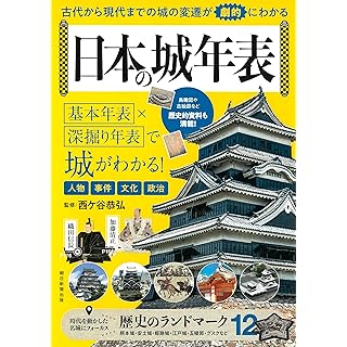 『日本の城年表：古代から現代まで城の変遷や進化が劇的に分かる』
