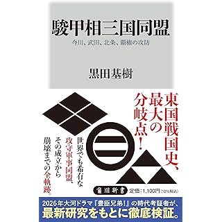 『駿甲相三国同盟 今川、武田、北条、覇権の攻防』