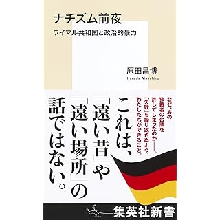 『ナチズム前夜 ワイマル共和国と政治的暴力』